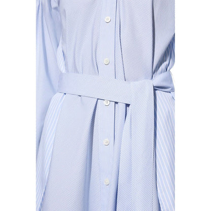 Stella McCartney Blue Cotton Casual Dress