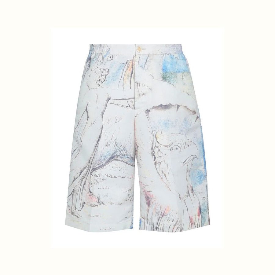 Alexander McQueen Beige Polyester Short And Mini Shorts