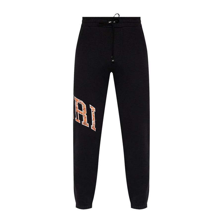 Amiri Black Cotton Joggers (Workout Pants)