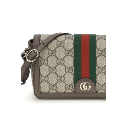 Gucci Multicolor Fabric Shoulder Bag