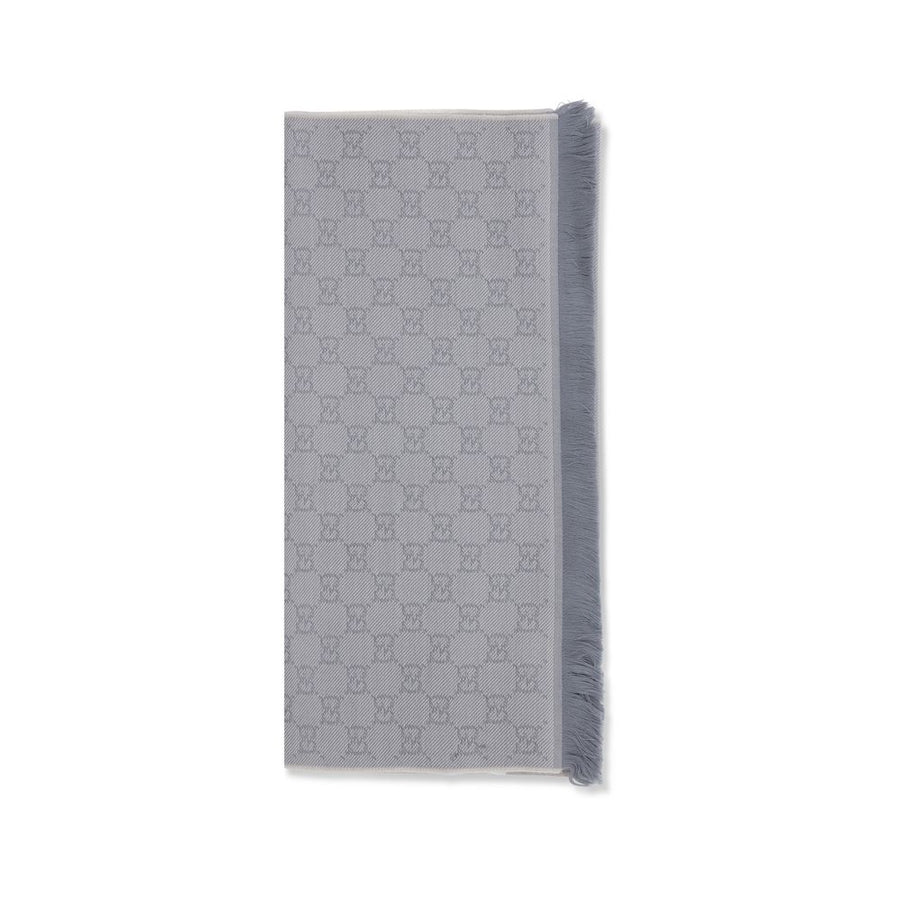 Gucci Gray Wool Scarf