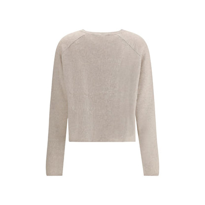 Lisa Yang Beige Cashmere Sweatshirt