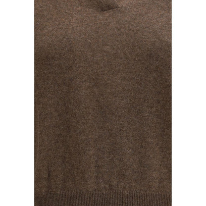 Lisa Yang Brown Cashmere Sweatshirt