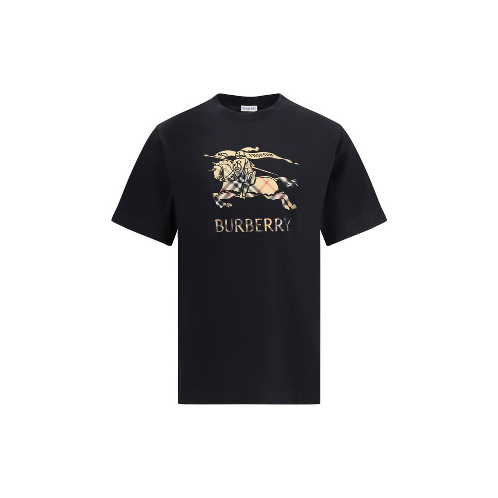 Burberry Black Cotton T-Shirt