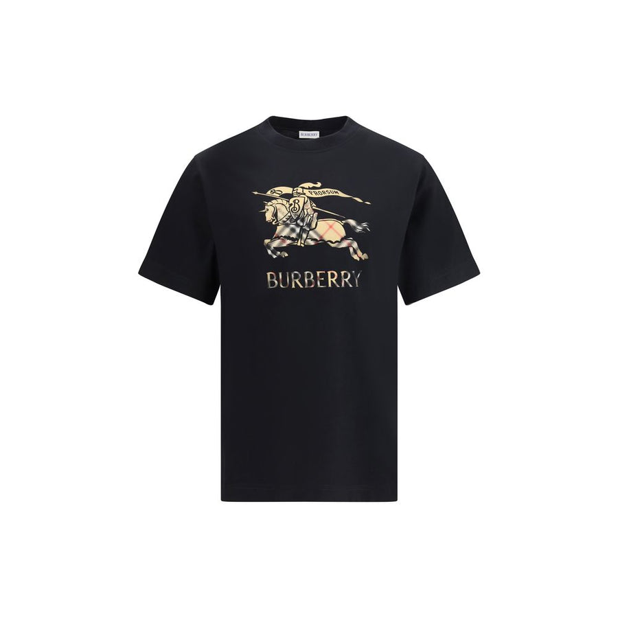 Burberry Black Cotton T-Shirt