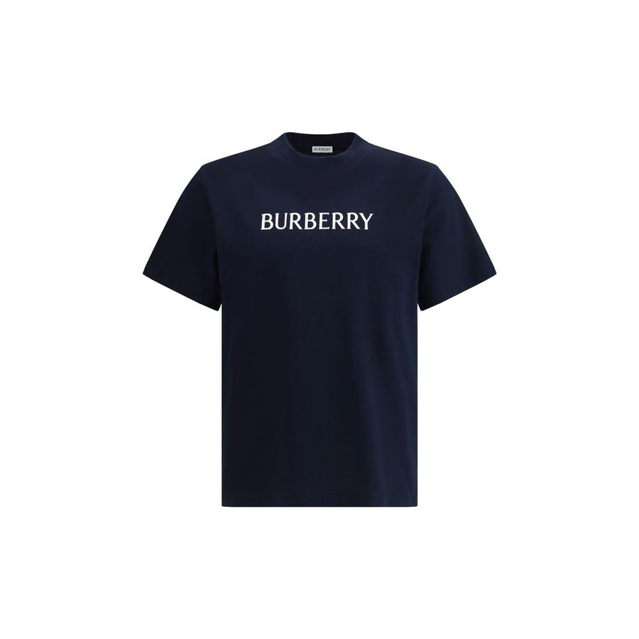 Burberry Blue Cotton T-Shirt
