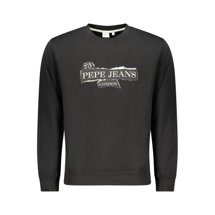 Pepe Jeans Nero Cotton Men's Sweatshirt