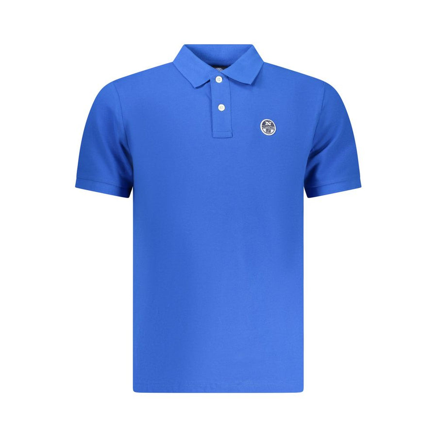 North Sails Blue Cotton Men's Polo Shirt