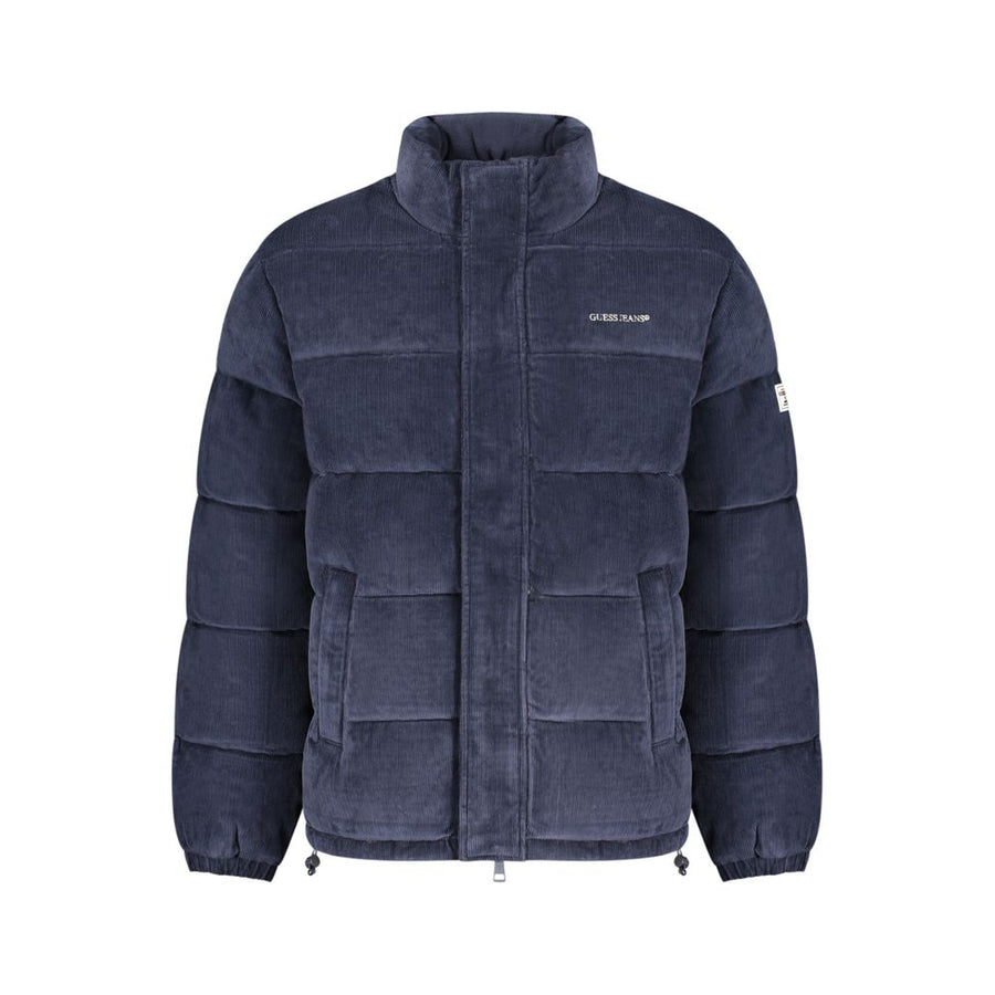 Guess Jeans Blue Polyester Men's Jacket