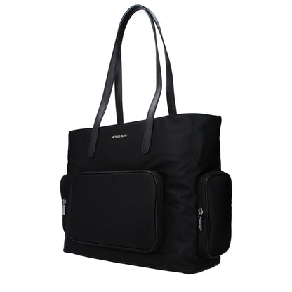 Michael Kors Black Fabric Shoulder Bag