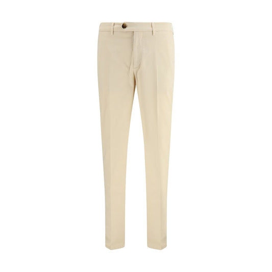 Brunello Cucinelli Beige Cotton Pants