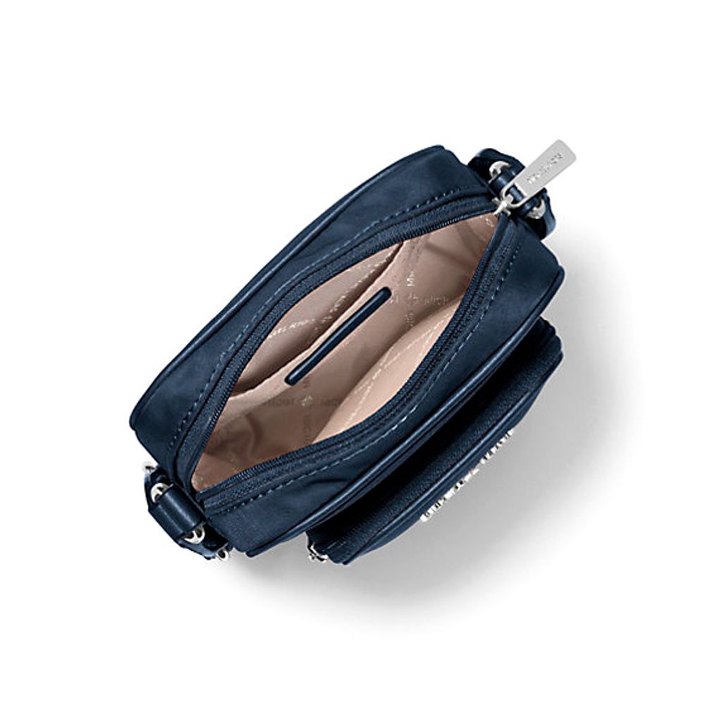 Michael Kors Blue Nylon Crossbody Bag