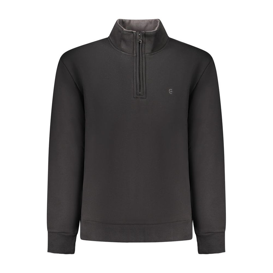 Coveri Moving Black Cotton Men Sweatshirt