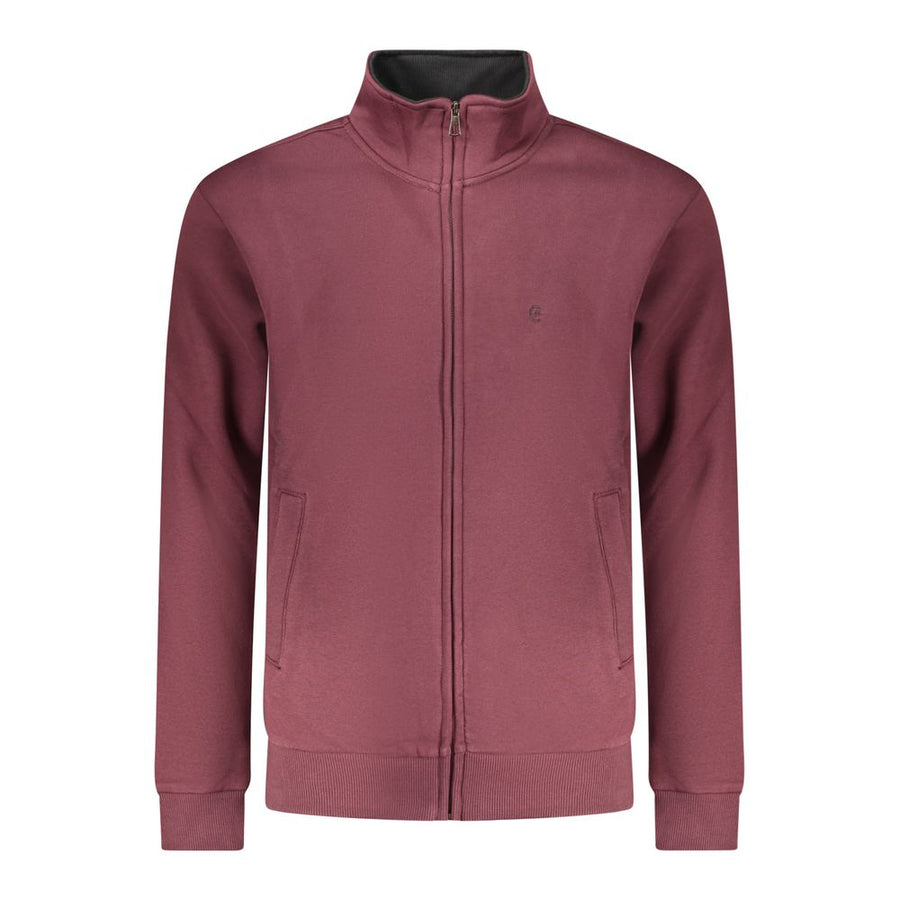 Coveri Moving Rosso Cotton Men's Sweatshirt