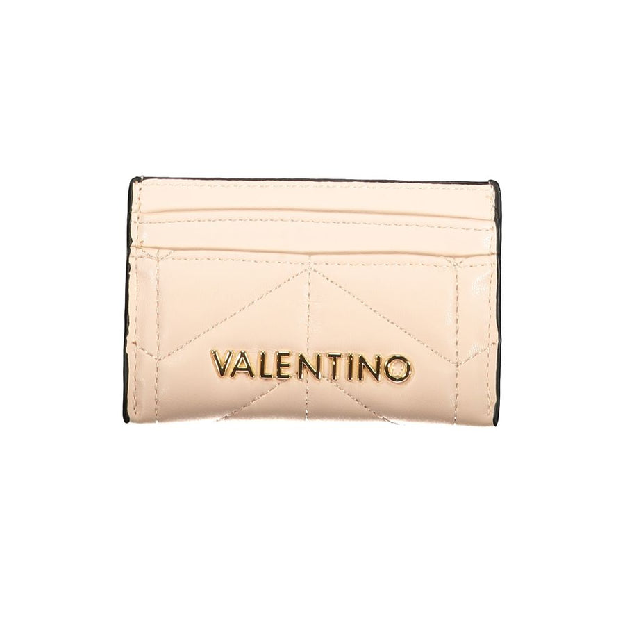 Mario Valentino Rosa Polyurethane Women's Wallet