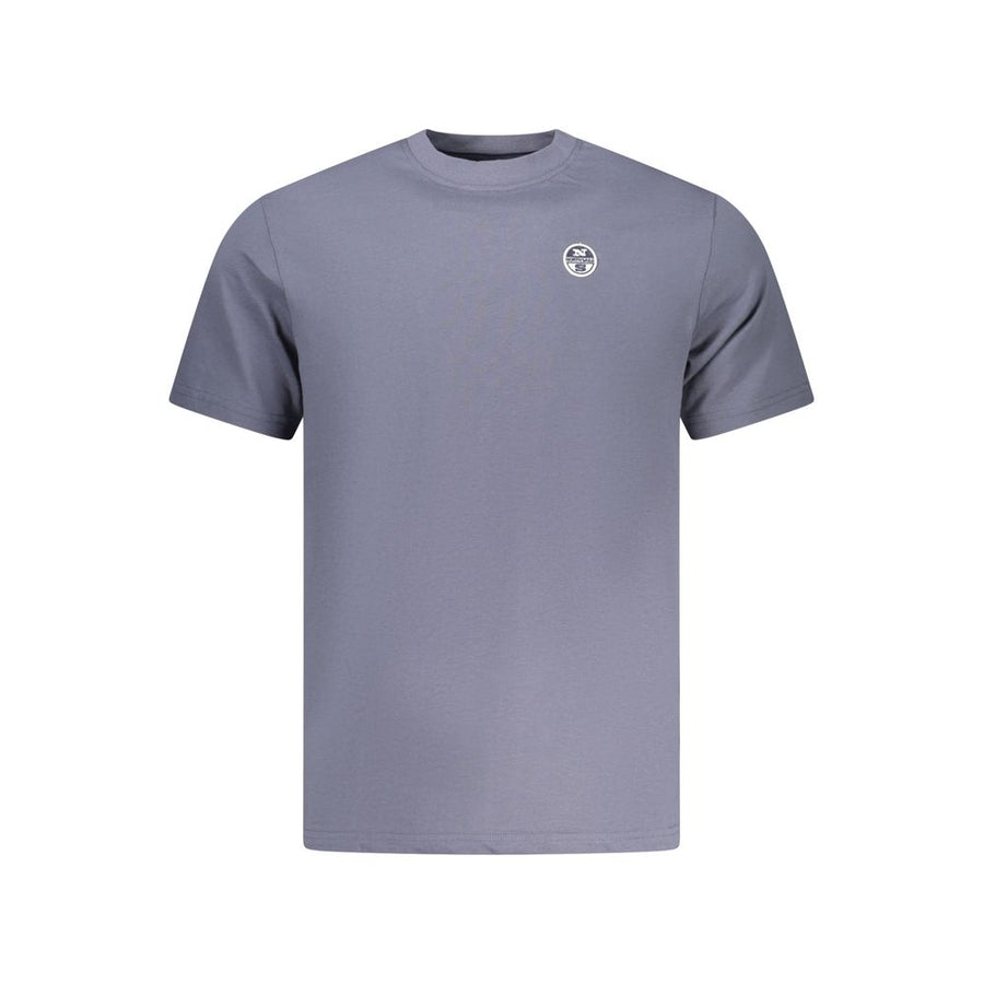 North Sails Blue Cotton Men's T-Shirt