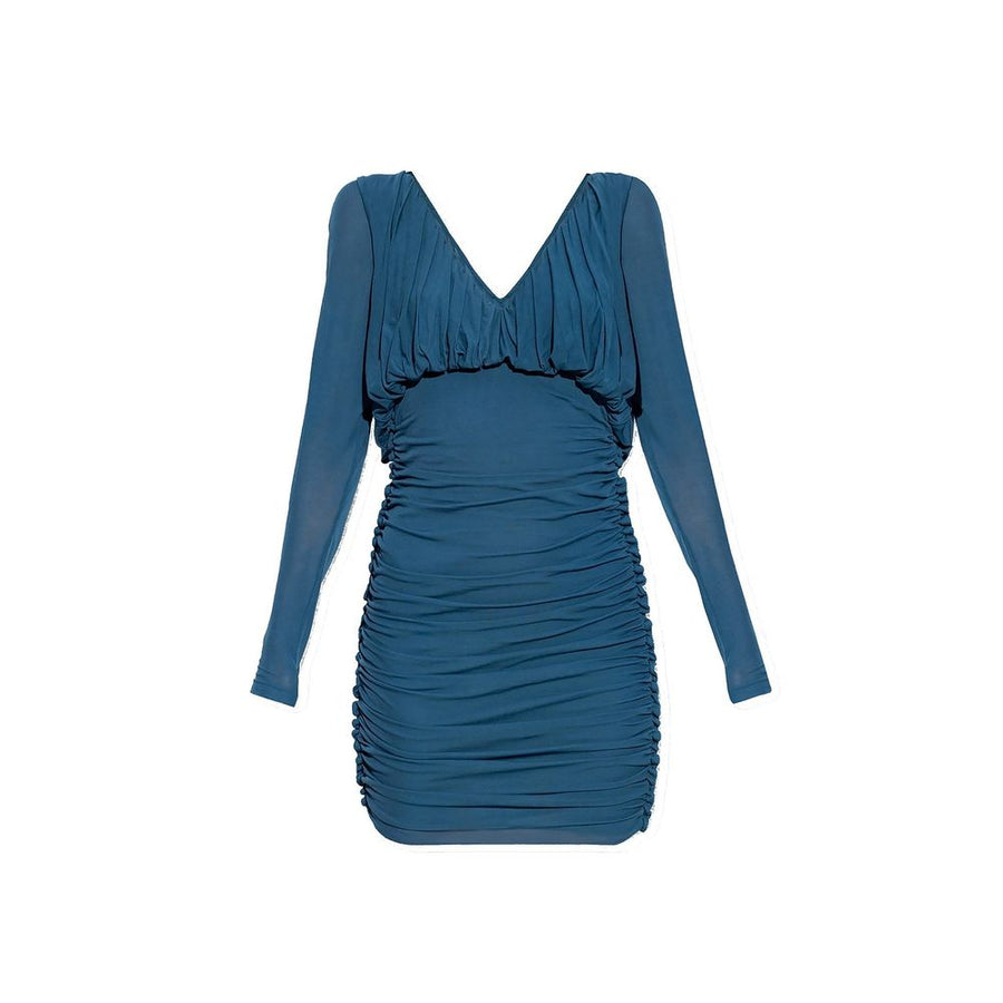 Saint Laurent Blue Copper Casual Dress