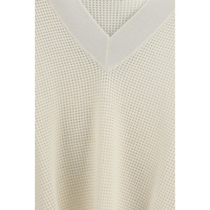 Brunello Cucinelli Beige Cashmere Sweater