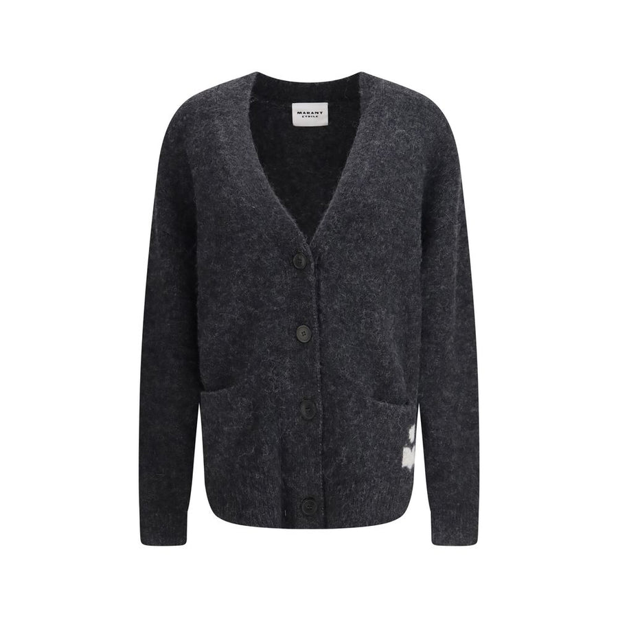 Isabel Marant Étoile Gray Alpaca Vicugna Pacos Cardigan