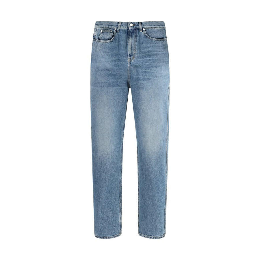 Gucci Blue Cotton Slim Fit Jeans