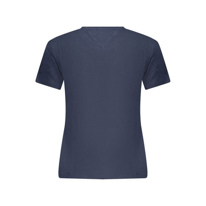 Tommy Hilfiger Blue Cotton Women T-Shirt