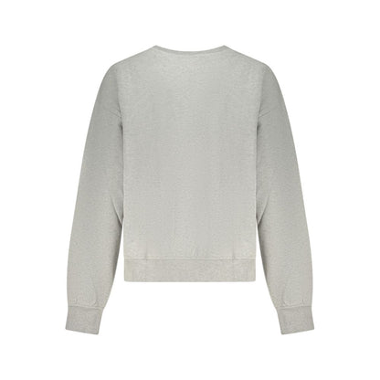 Calvin Klein Grigio Cotton Women Sweatshirt