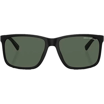 Armani Exchange Black Resin Sunglasses
