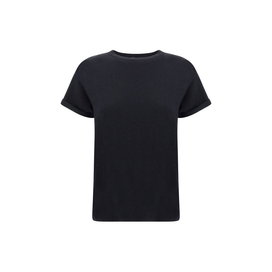 Brunello Cucinelli Black Nylon T-Shirt