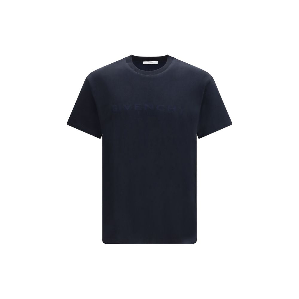 Givenchy Blue Cotton T-Shirt