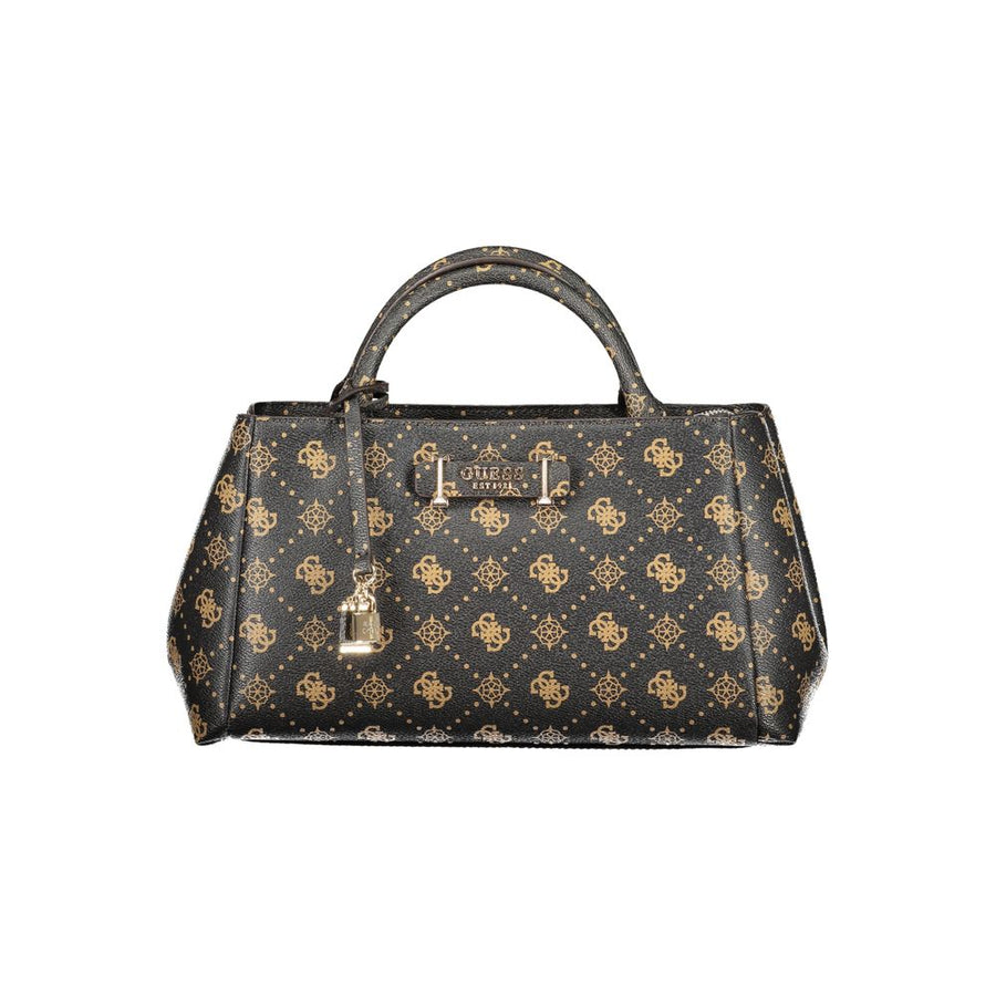 Guess Jeans Marrone Poliuretano Women Handbag