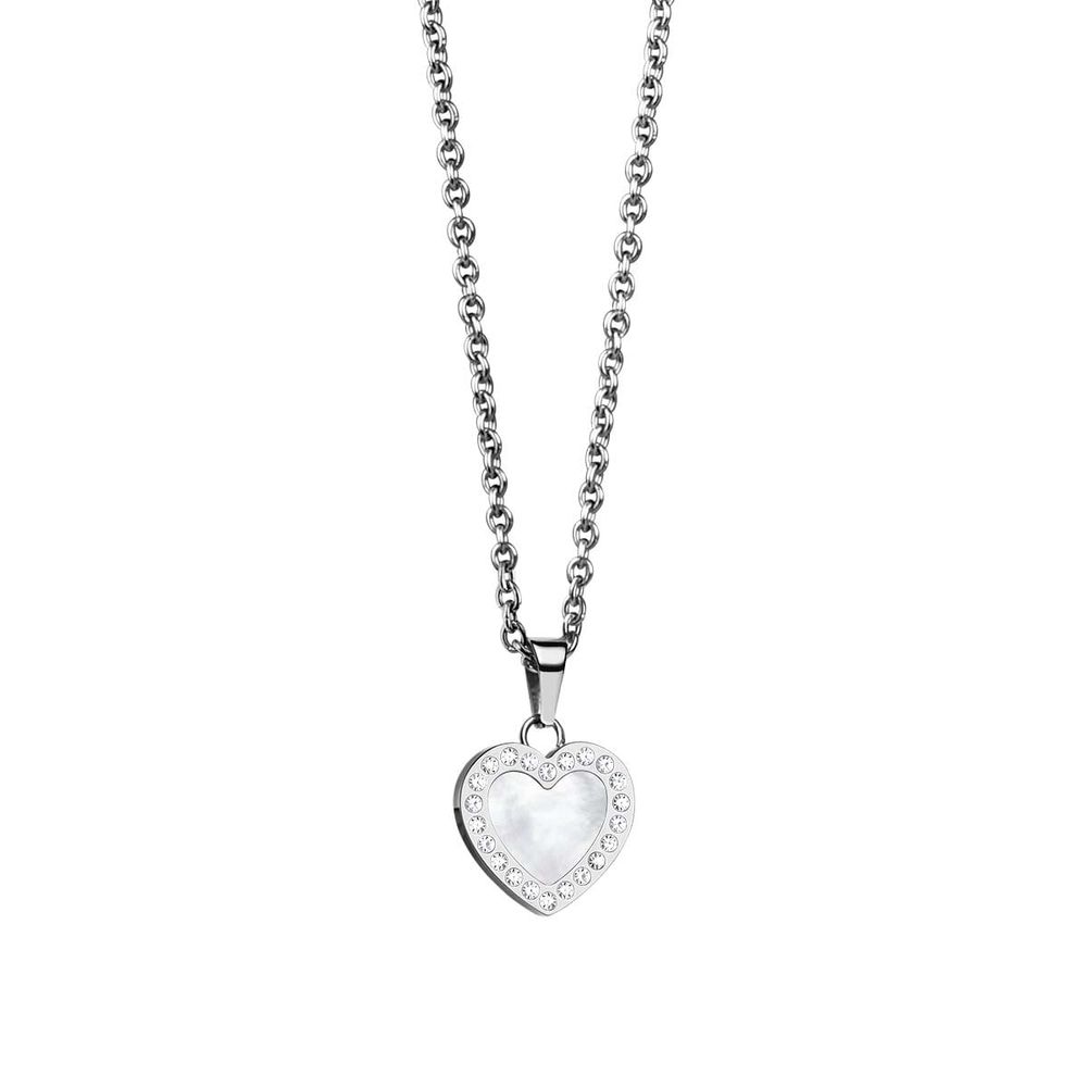 BERING Gray Stainless Steel Necklace