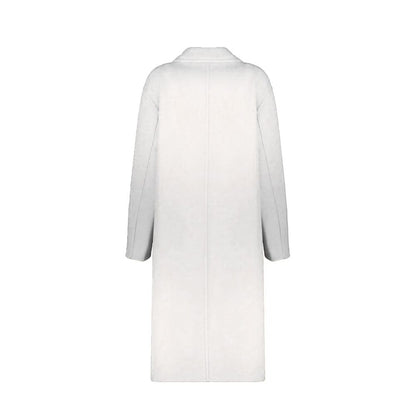 Herno White Wool Coat