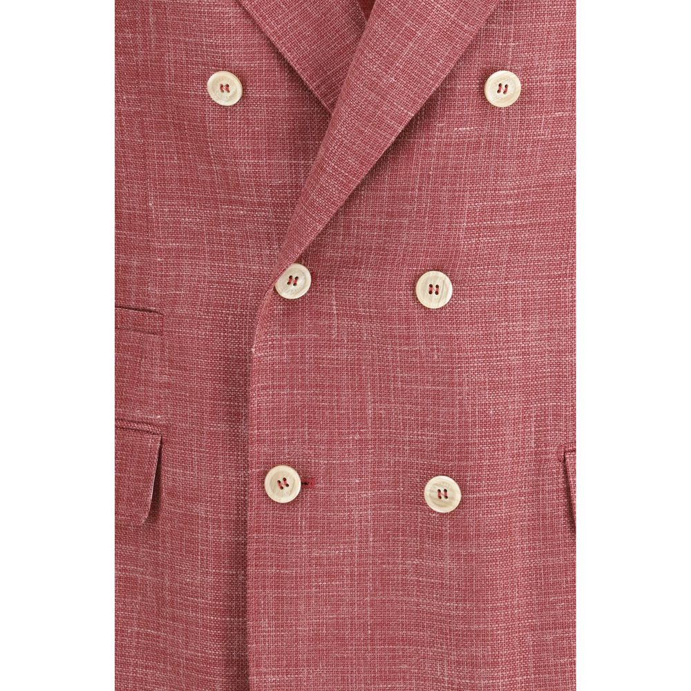 Brunello Cucinelli Multicolor Fleece Wool Jackets And Coat
