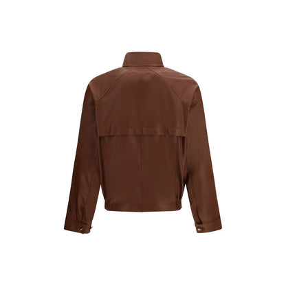 Brunello Cucinelli Brown Lamb Ovis Aries Aries Bomber
