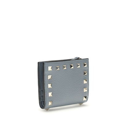 Valentino Garavani Blue Lamb Ovis Aries Aries Wallet