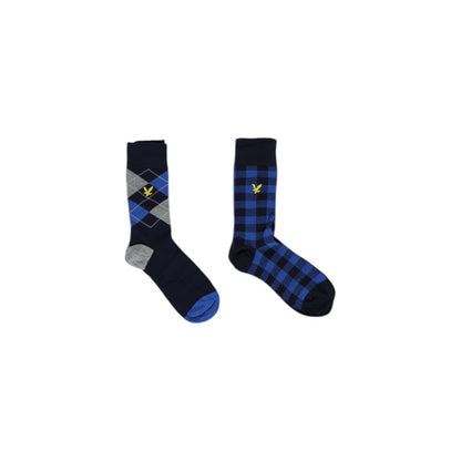 Lyle & Scott Blue Cotton Boxers
