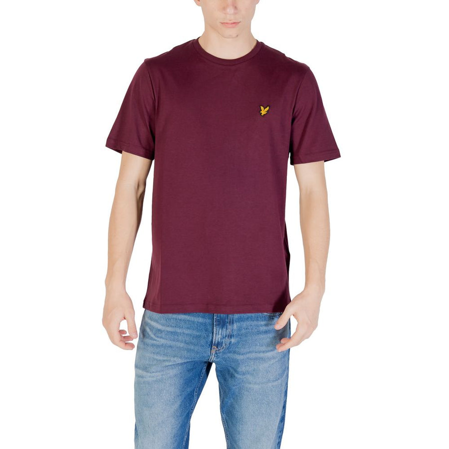 Lyle & Scott Bordeaux Cotton T-Shirt