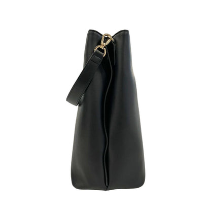 Twinset Black PU Women Shoulder Bag