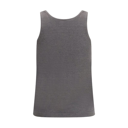 Brunello Cucinelli Gray Cashmere Top