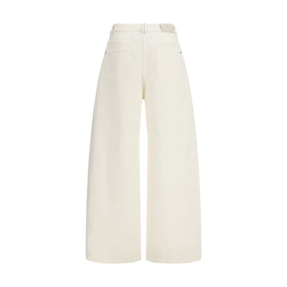 Brunello Cucinelli Beige Cotton Pants