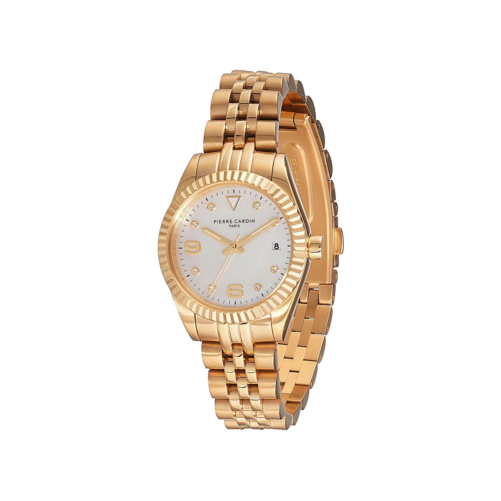 Pierre Cardin Gold Stainless Steel Bracelet Watch