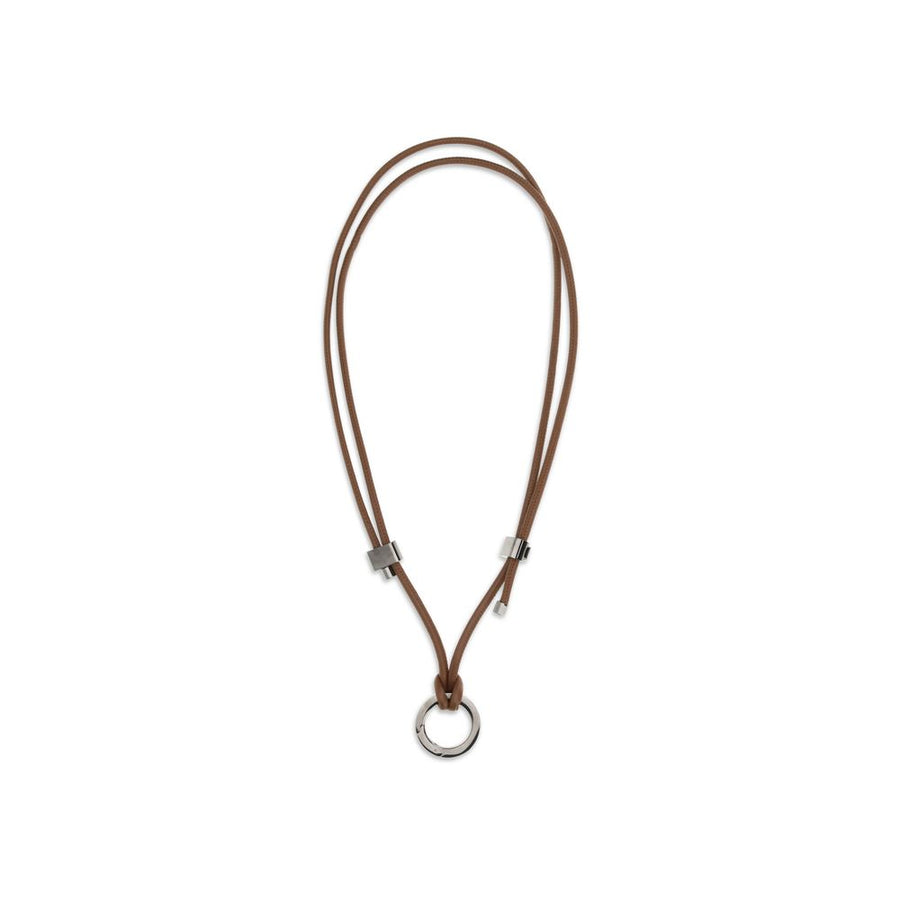 Brunello Cucinelli Brown Calf Leather Bos Taurus Glasses (Frames)