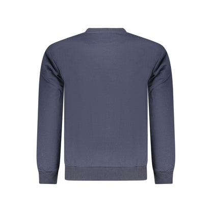 Superga Blue Cotton Men's Sweatshirt