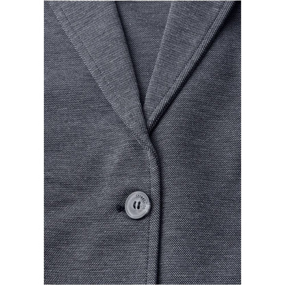 Street One Blue Polyacrylic Blazer