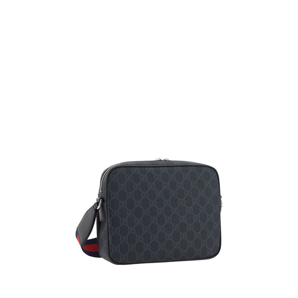 Gucci Gray Polyester Shoulder Bag