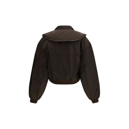 Ganni Bicolor Polyamide Bomber