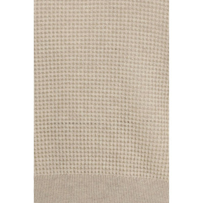 Brunello Cucinelli Beige Cashmere Sweatshirt