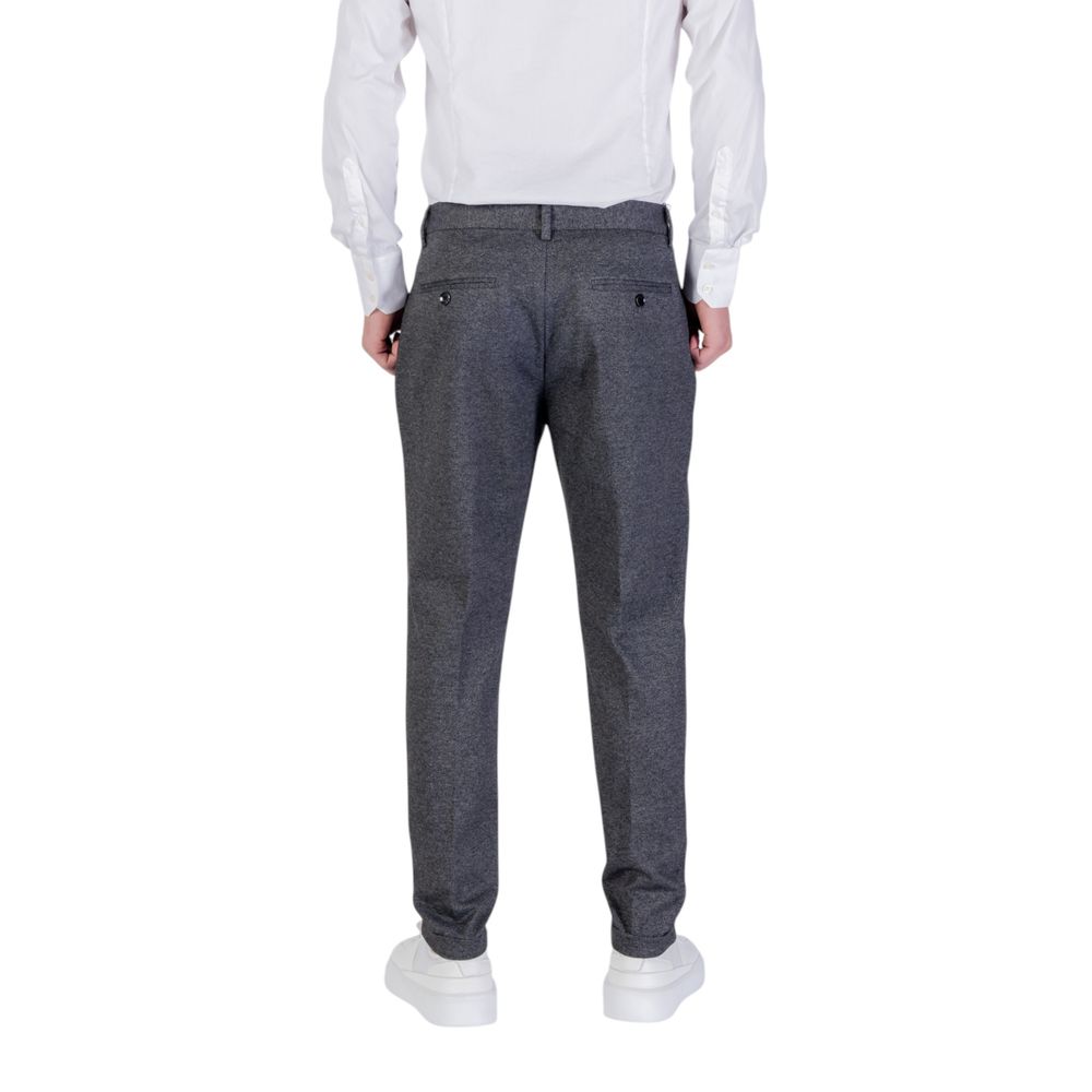 Antony Morato Gray Polyester Skinny Pants