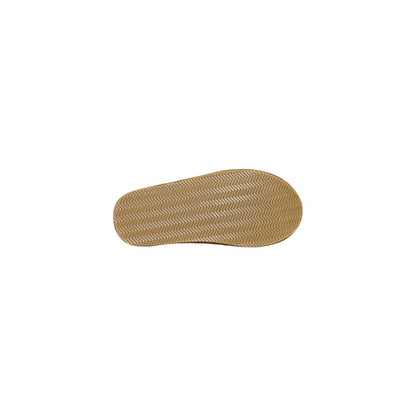 Ralph Lauren Brown Textile Slippers