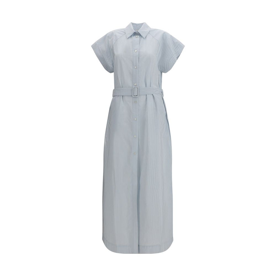Jacob Cohen Blue Copper Long Dress